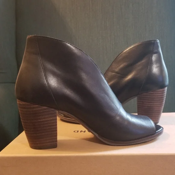 Lucky Brand Dark Brown Leather Ankle Booties - Picture 7 of 7